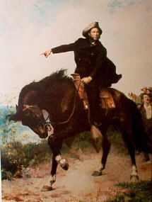 Sam Houston a cavallo