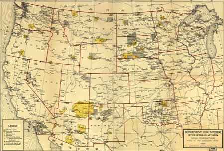 Una mappa del West