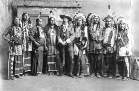 Buffalo Bill e alcuni indiani
