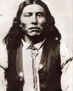 Notsey, un guerriero Apache